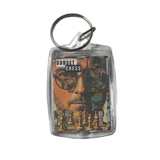 Broken Vision - Chess  Photo Keychain