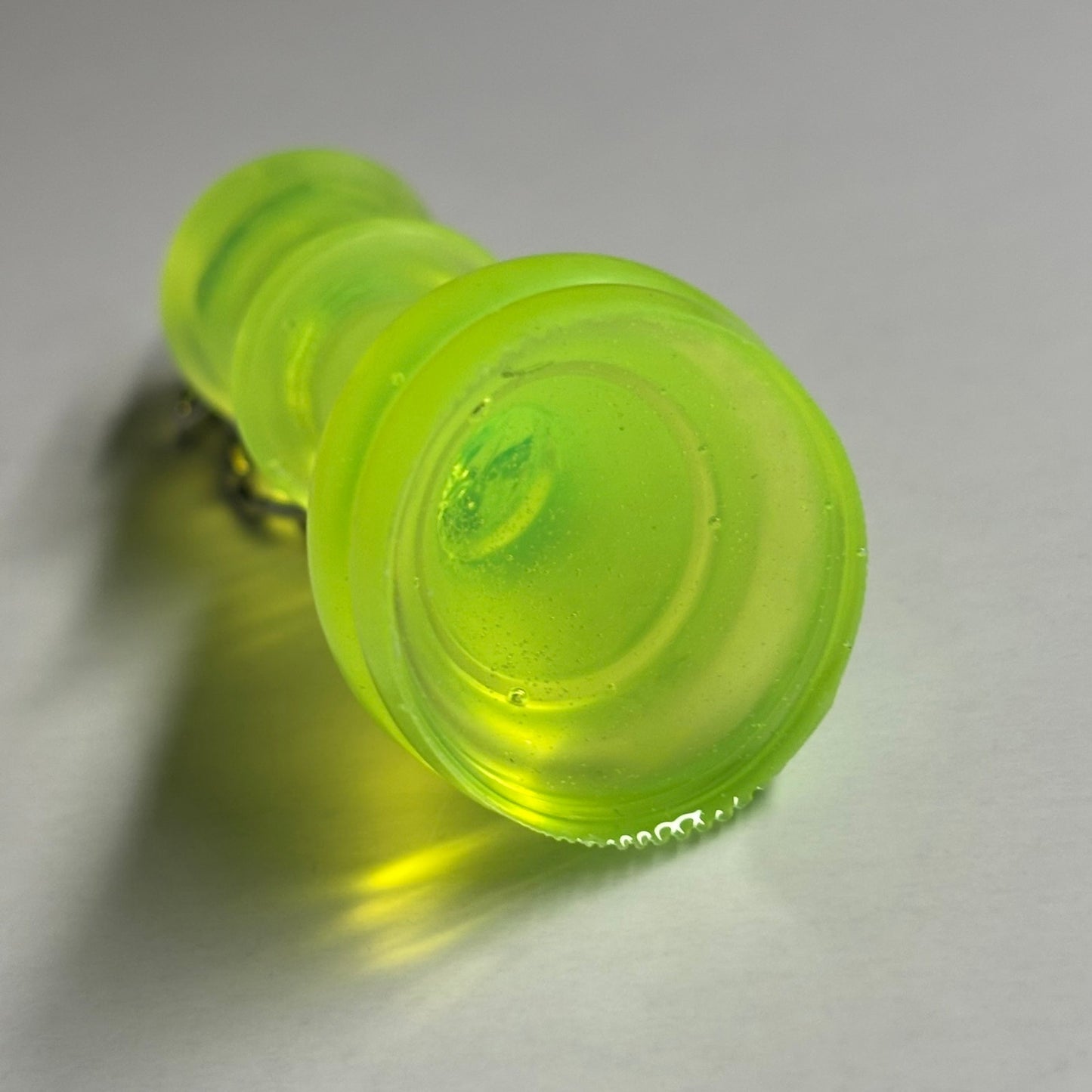 Neon Green - Handmade Resin Keychain