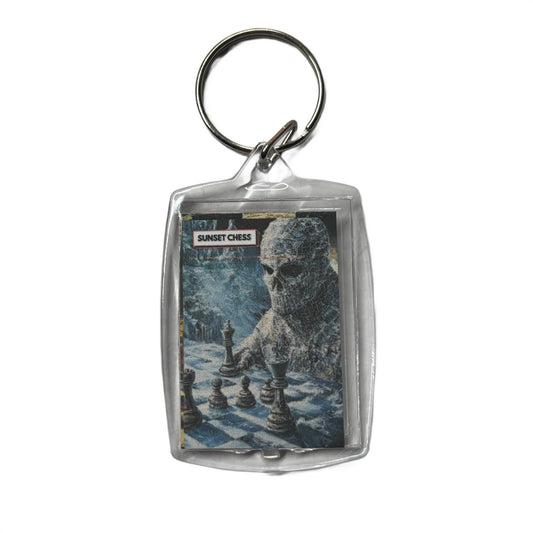 Frost Man - Chess  Photo Keychain