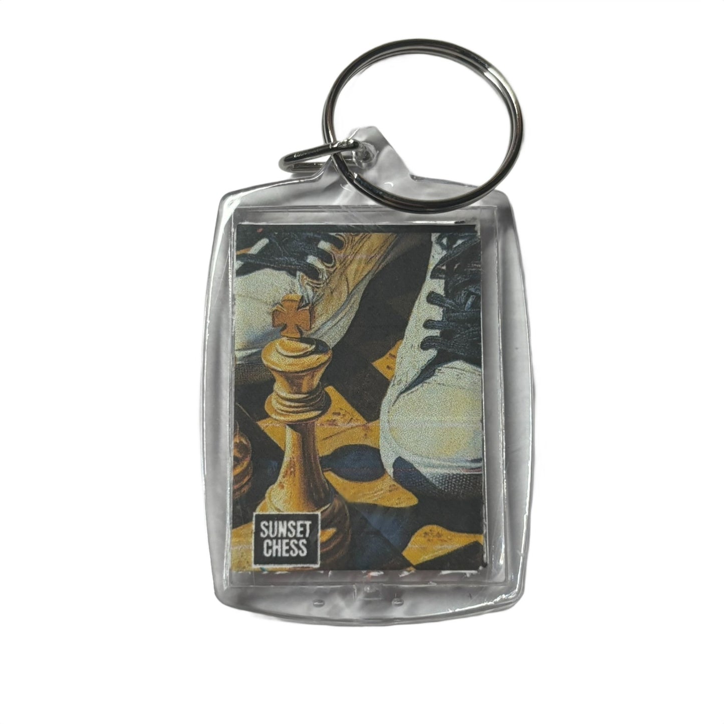 Path Blocker - Chess  Photo Keychain