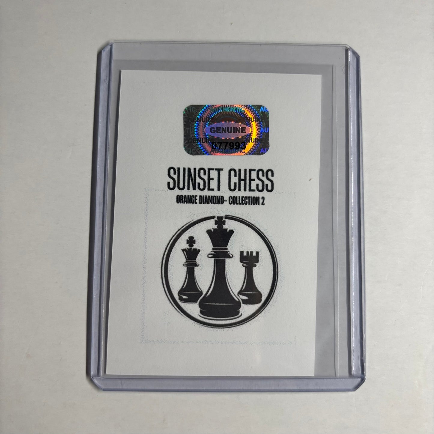 Orange Diamond Collection 2 - Trading Card