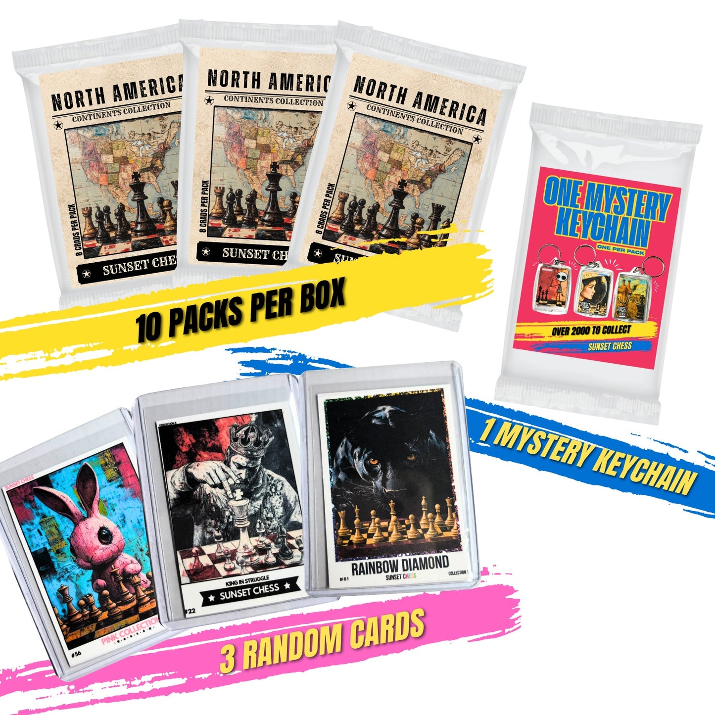 North America Edition Trading Cards - Mini Box Collection