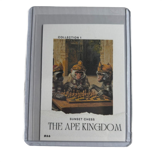 The Ape Kingdom Collection 1 Card #66 - Scrapbook Trading Card