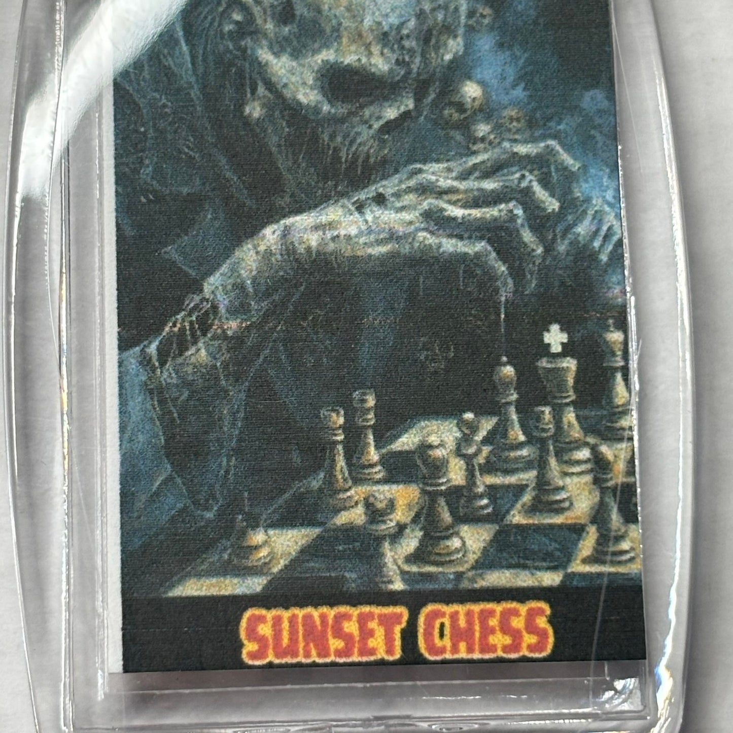 Cranky Dead - Chess  Photo Keychain