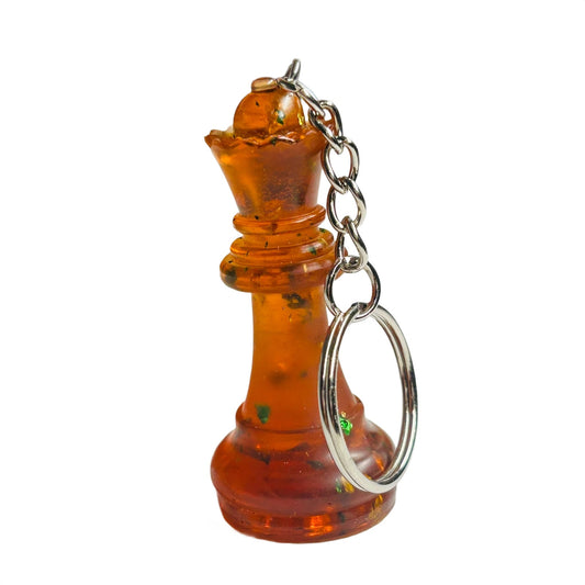 Amber Queen - Handmade Resin Keychain
