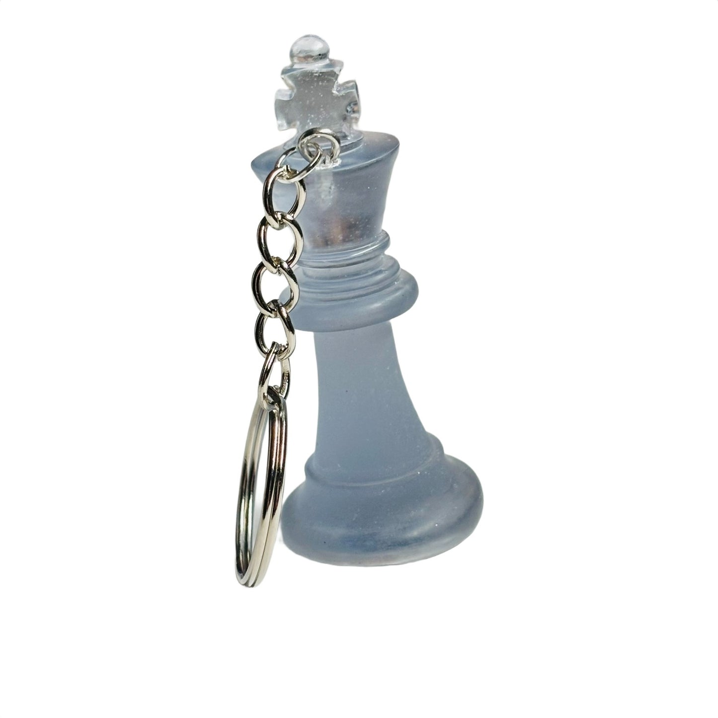 Light Blue King - Handmade Resin Keychain