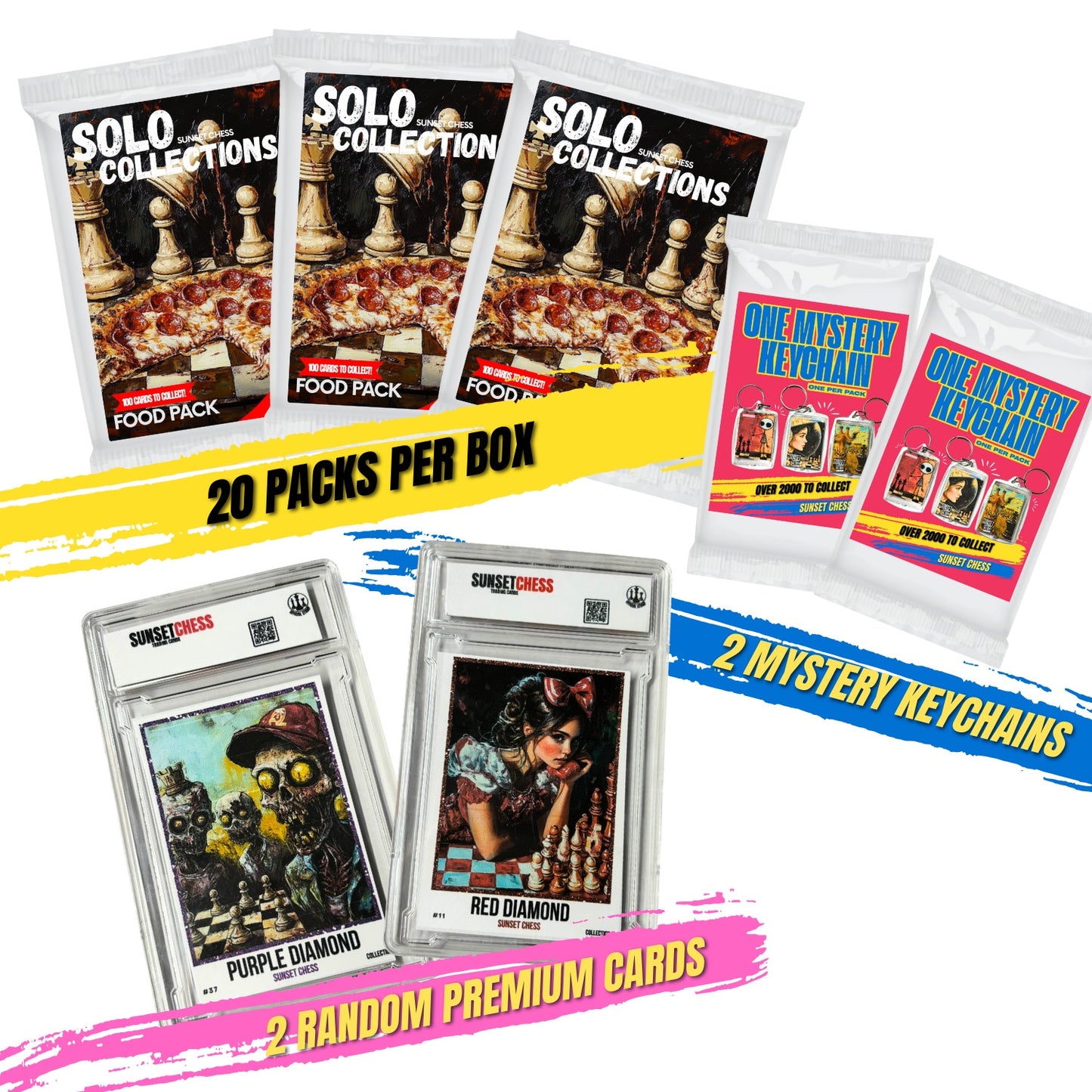 Food Collection - Jumbo Box Pack - Chess Trading Cards