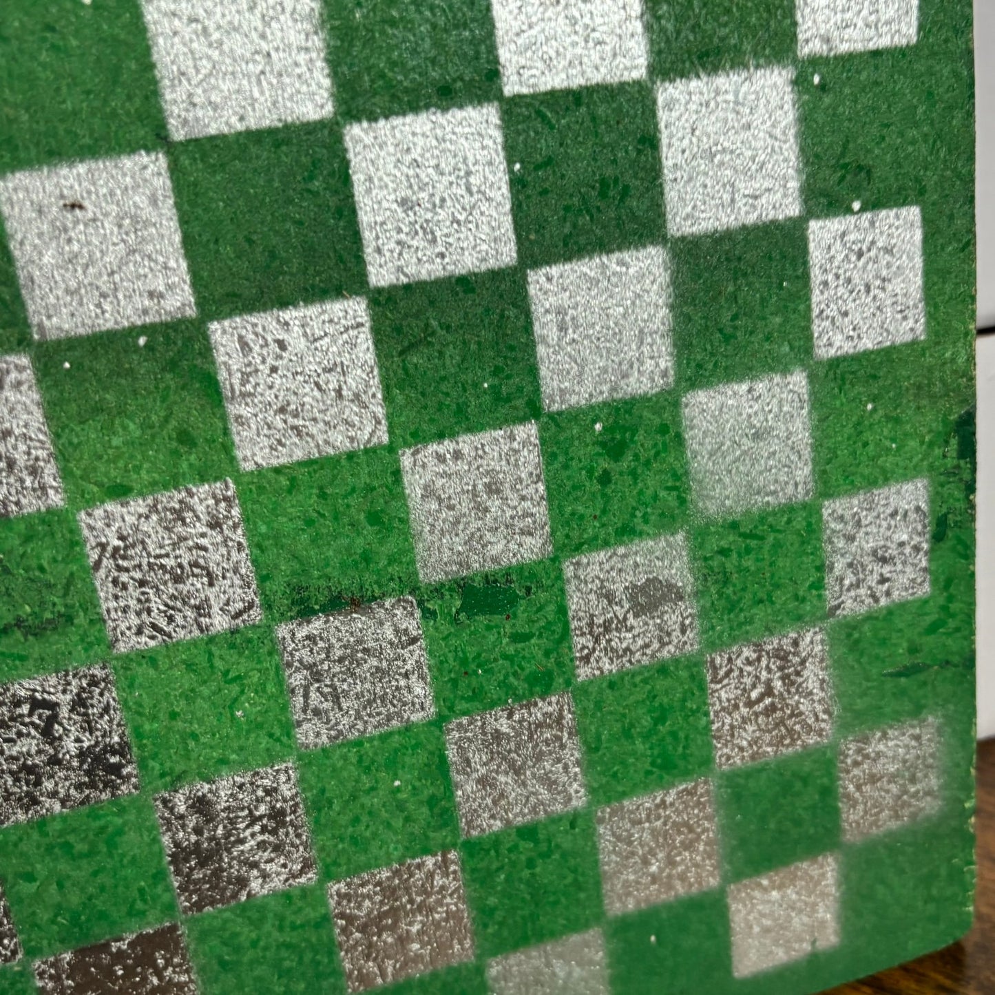 Green Chrome - Painted Double Sided Chess Board