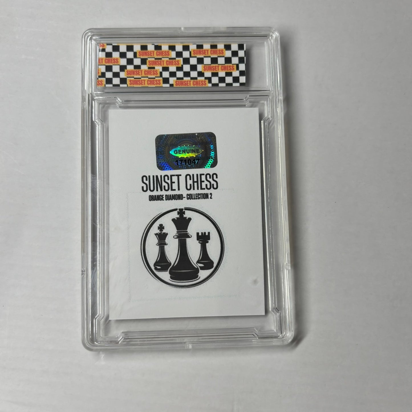 Orange Diamond Collection 2 - Premium Trading Card