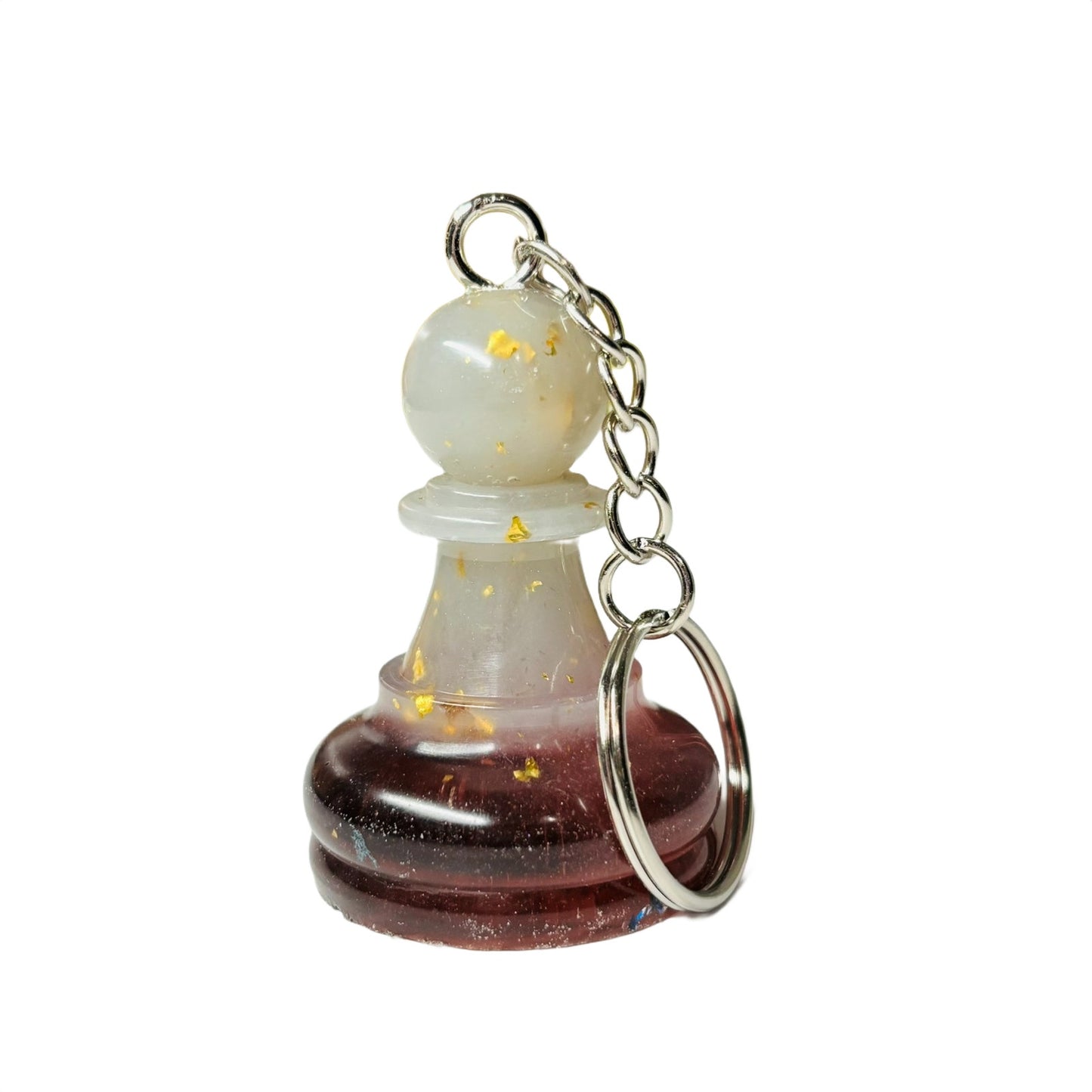 Crystal Royal Pawn - Handmade Resin Keychain - Large Edition