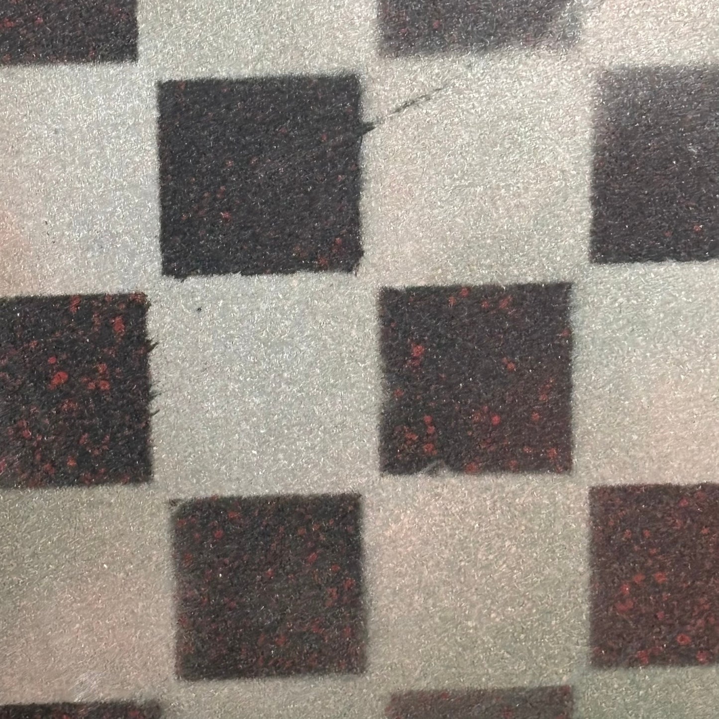 Fading Green - Painted Chess Board