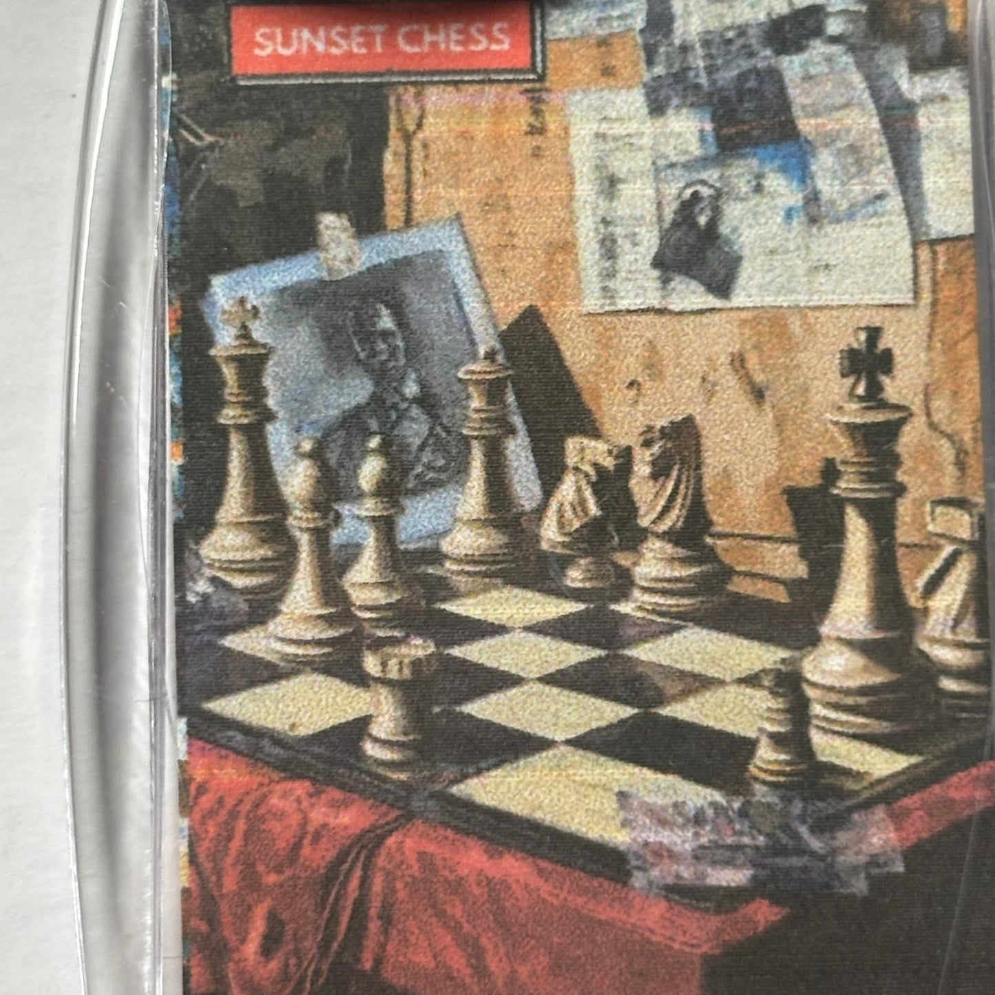 The Table - Chess  Photo Keychain