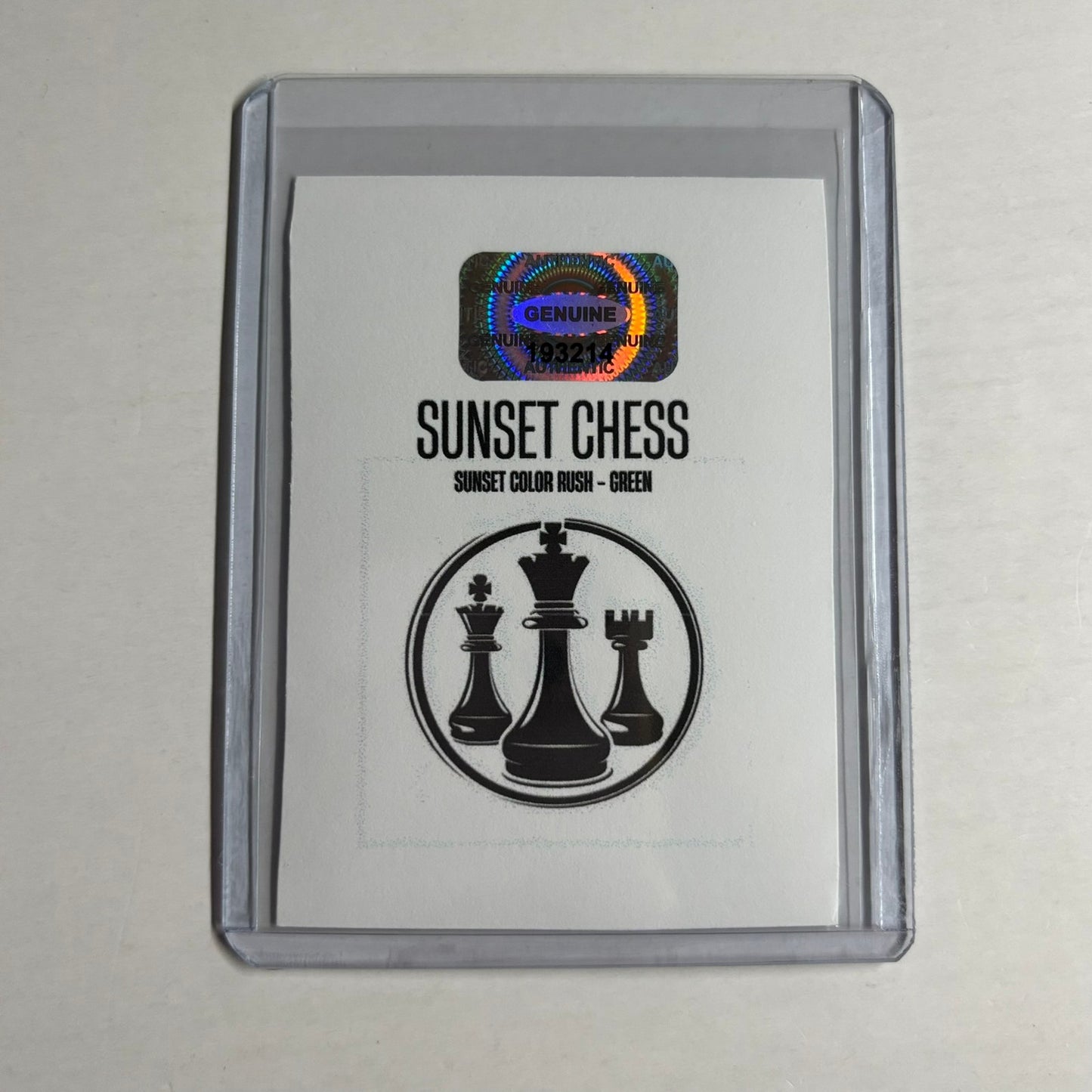 Green Collection - Trading Card