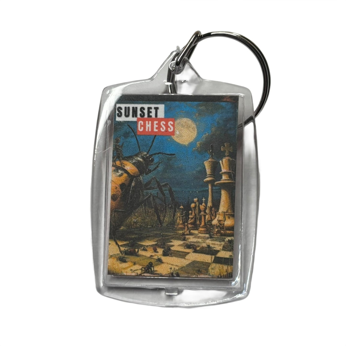Night Bugs - Chess  Photo Keychain