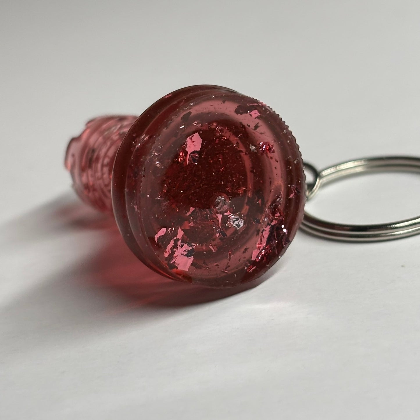 Vampire Red Rook - Handmade Resin Keychain