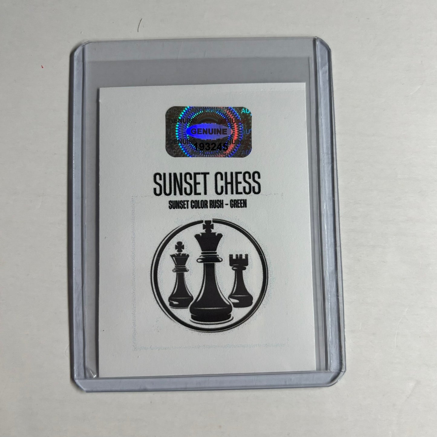 Green Collection - Trading Card