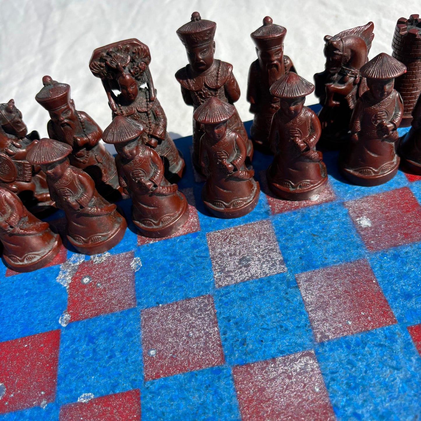 Space Red/Blue - Chinese Edition Chess Set