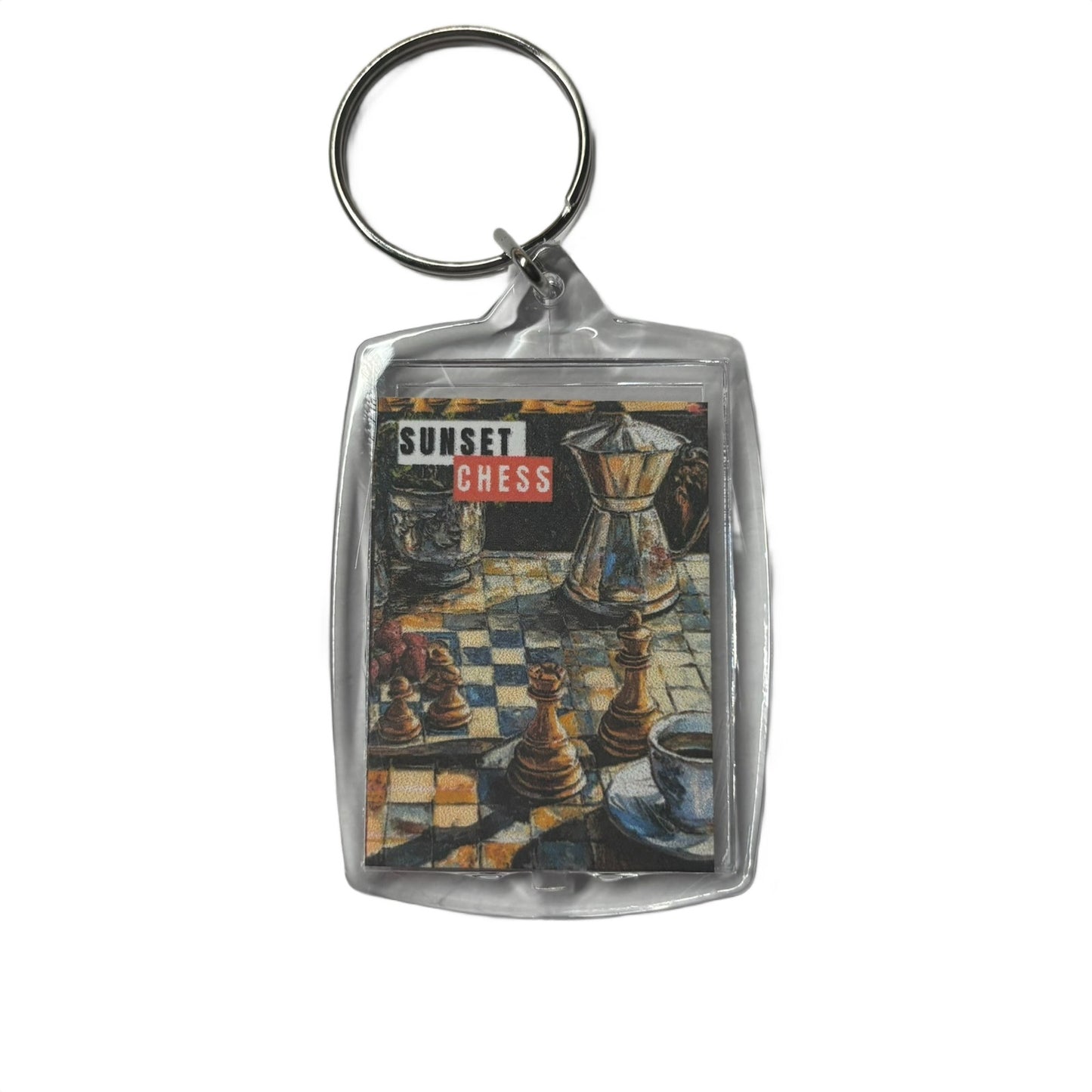 Meal Play - Chess  Photo Keychain