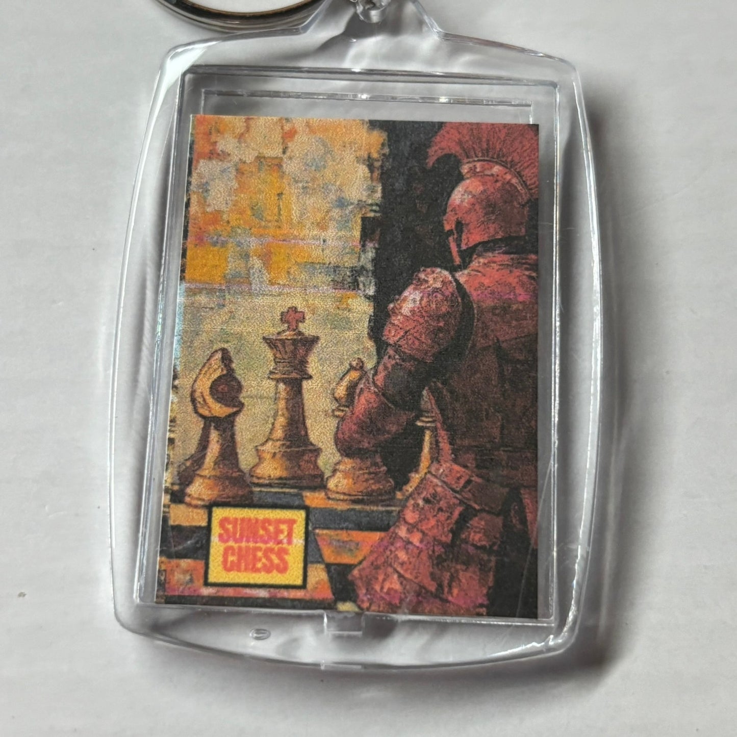 Knights Favor - Chess  Photo Keychain