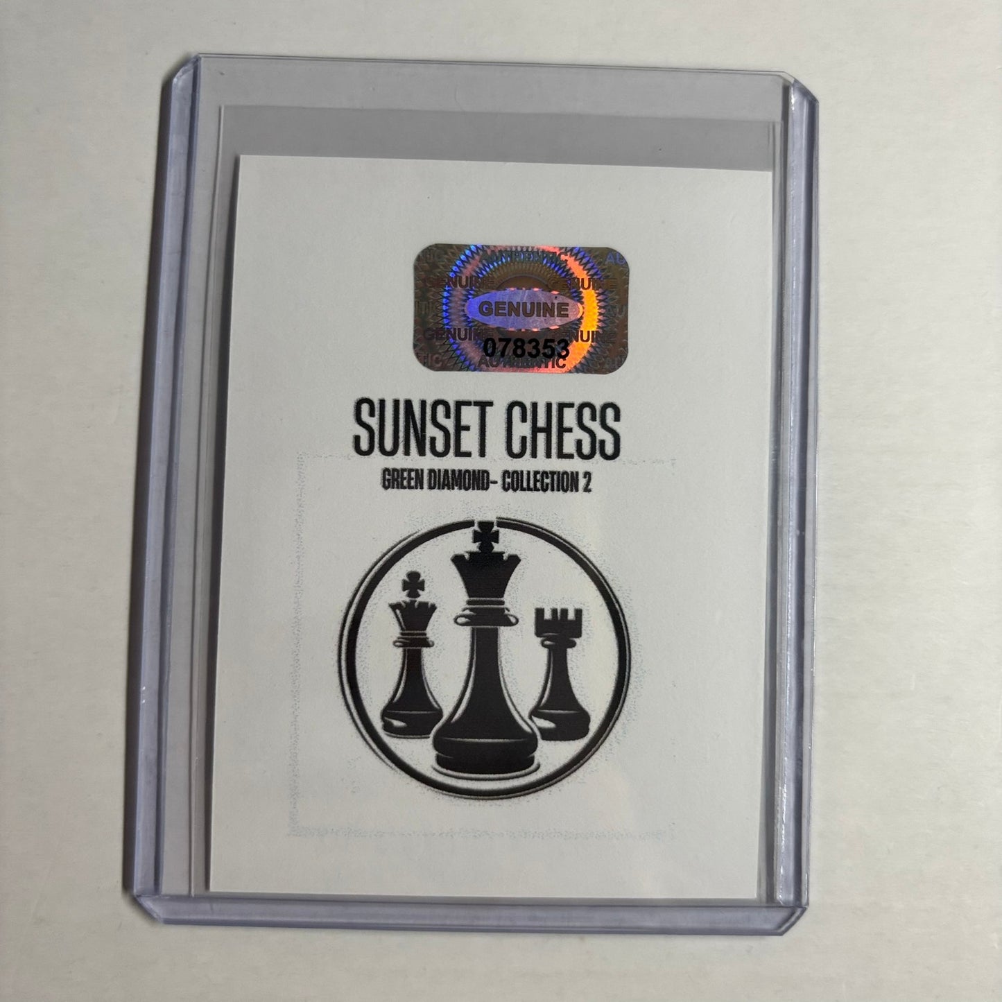 Green Diamond Collection 2 - Trading Card