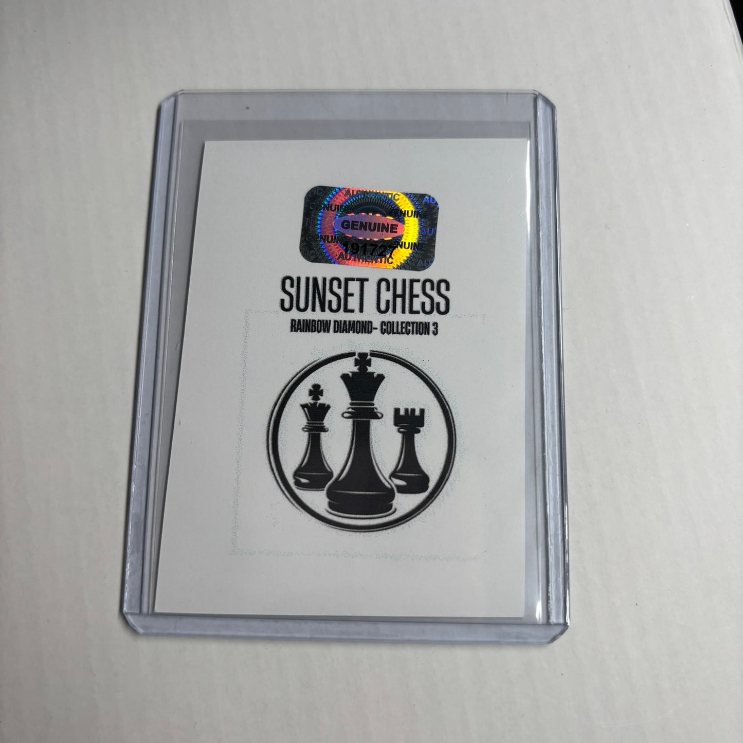 Rainbow Diamond Collection 3 Card #51 - Scrapbook Trading Card