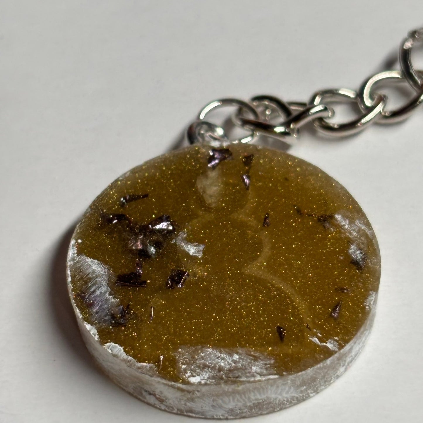 Carmel Brown Pawn - Handmade Resin Keychain