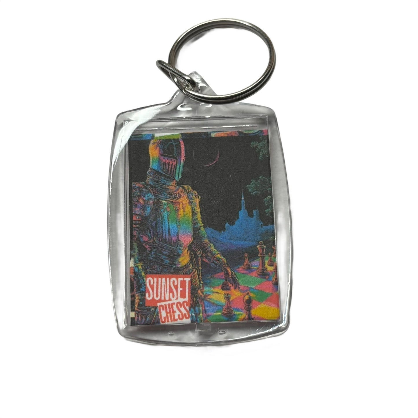 Acid Knight - Chess  Photo Keychain