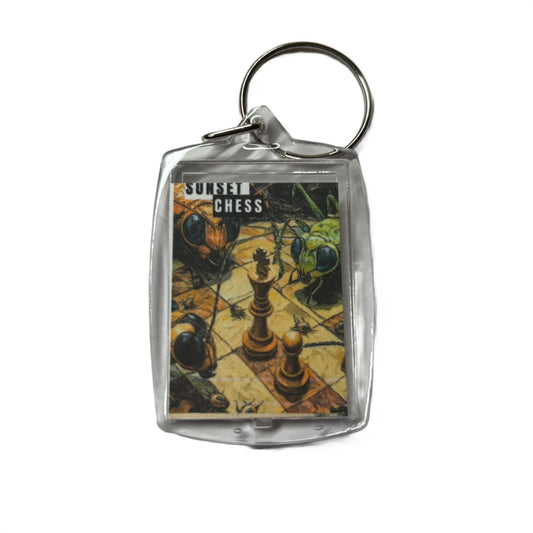 Bugs Game - Chess  Photo Keychain