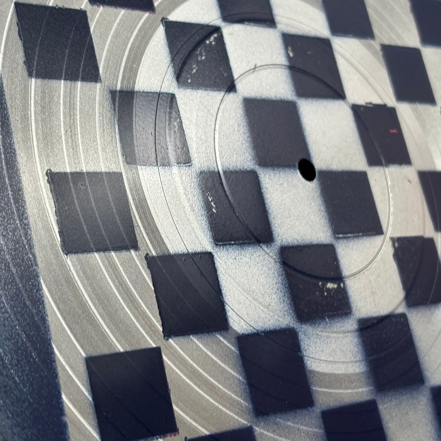 Silver Ocean Blue - Vinyl Chess Board