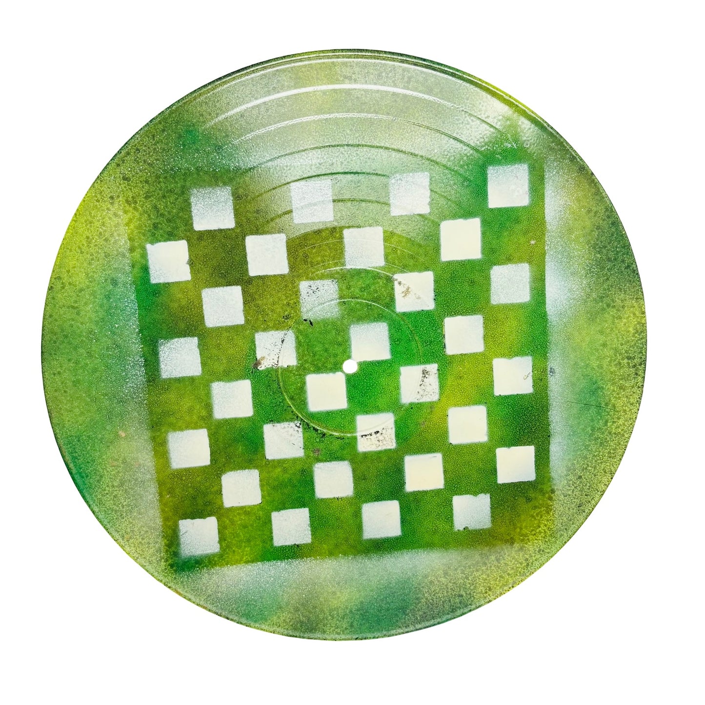 Lemon Green - Vinyl Chess Board