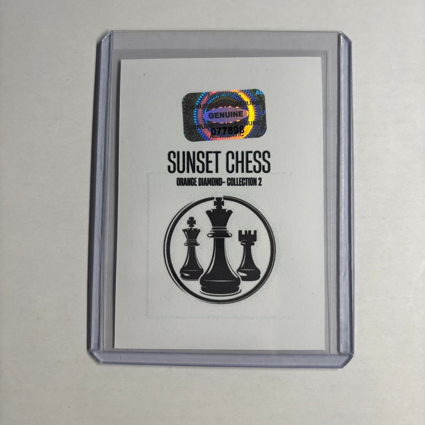 Orange Diamond Collection 2 - Trading Card