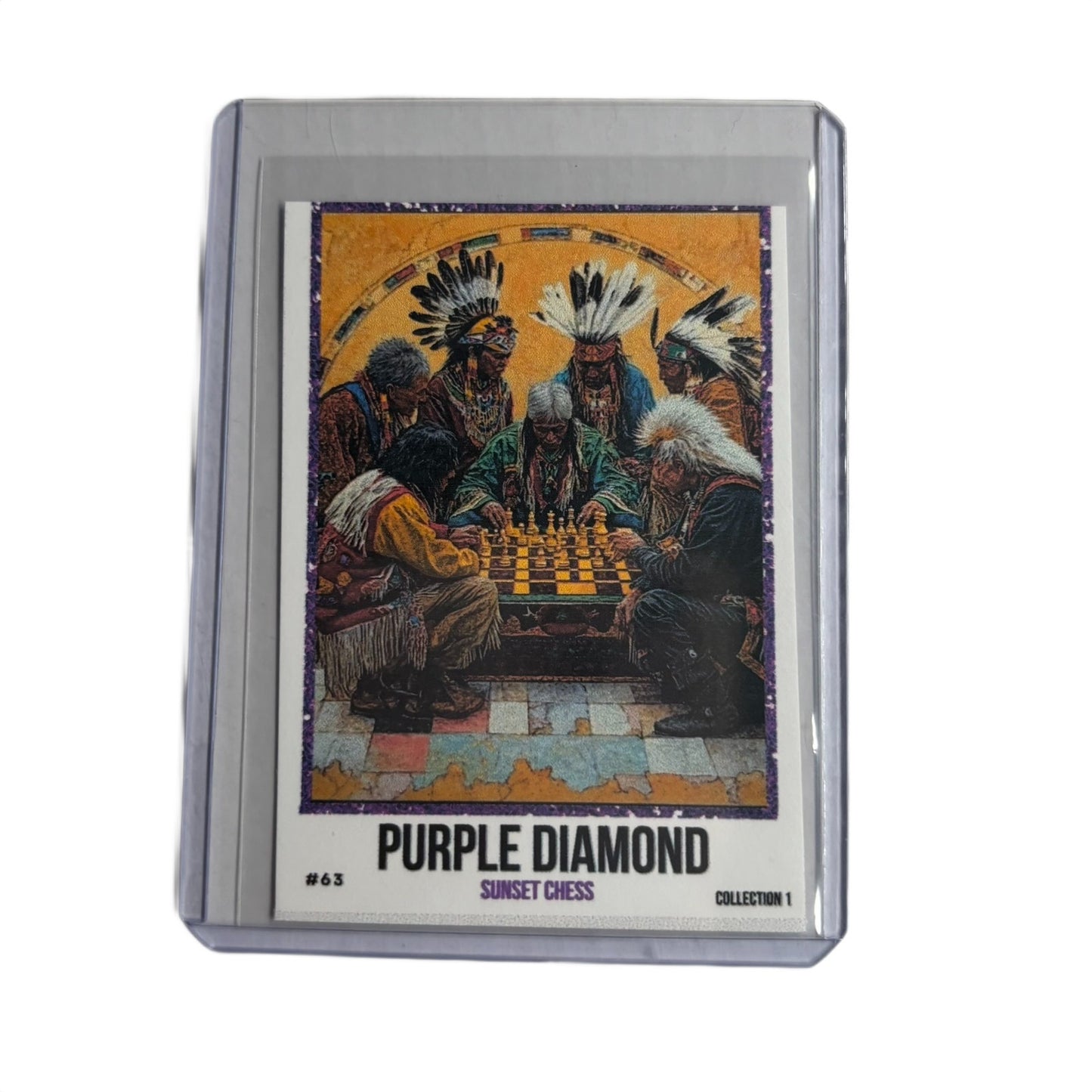 Purple Diamond Collection 1 - Trading Card