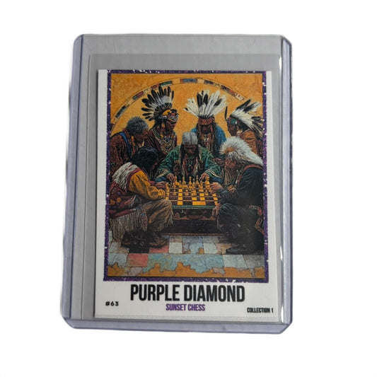 Purple Diamond Collection 1 - Trading Card