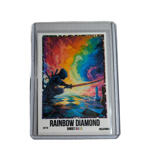 Rainbow Diamond Collection 3 Card #75 - Scrapbook Trading Card