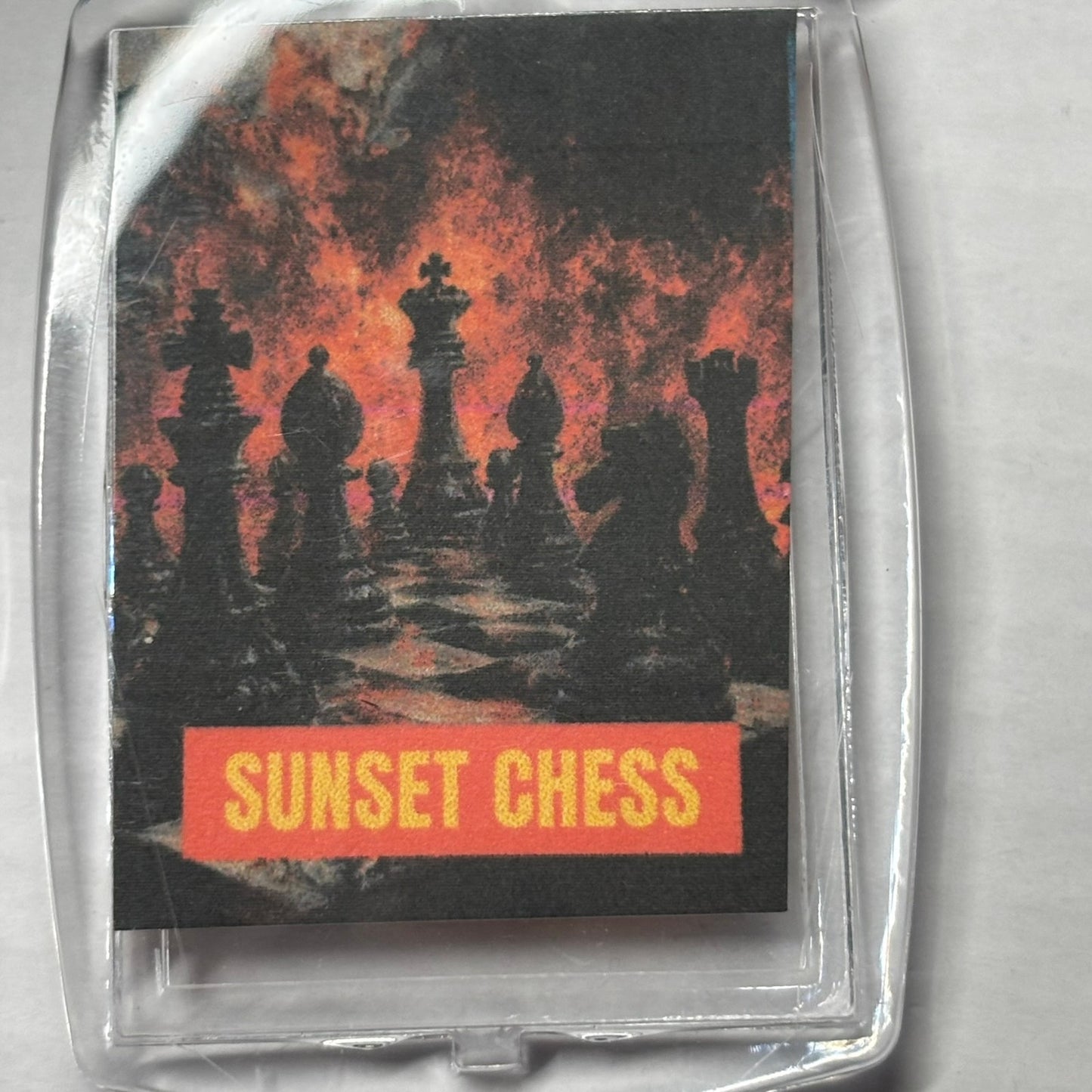 Smoking Hot - Chess  Photo Keychain