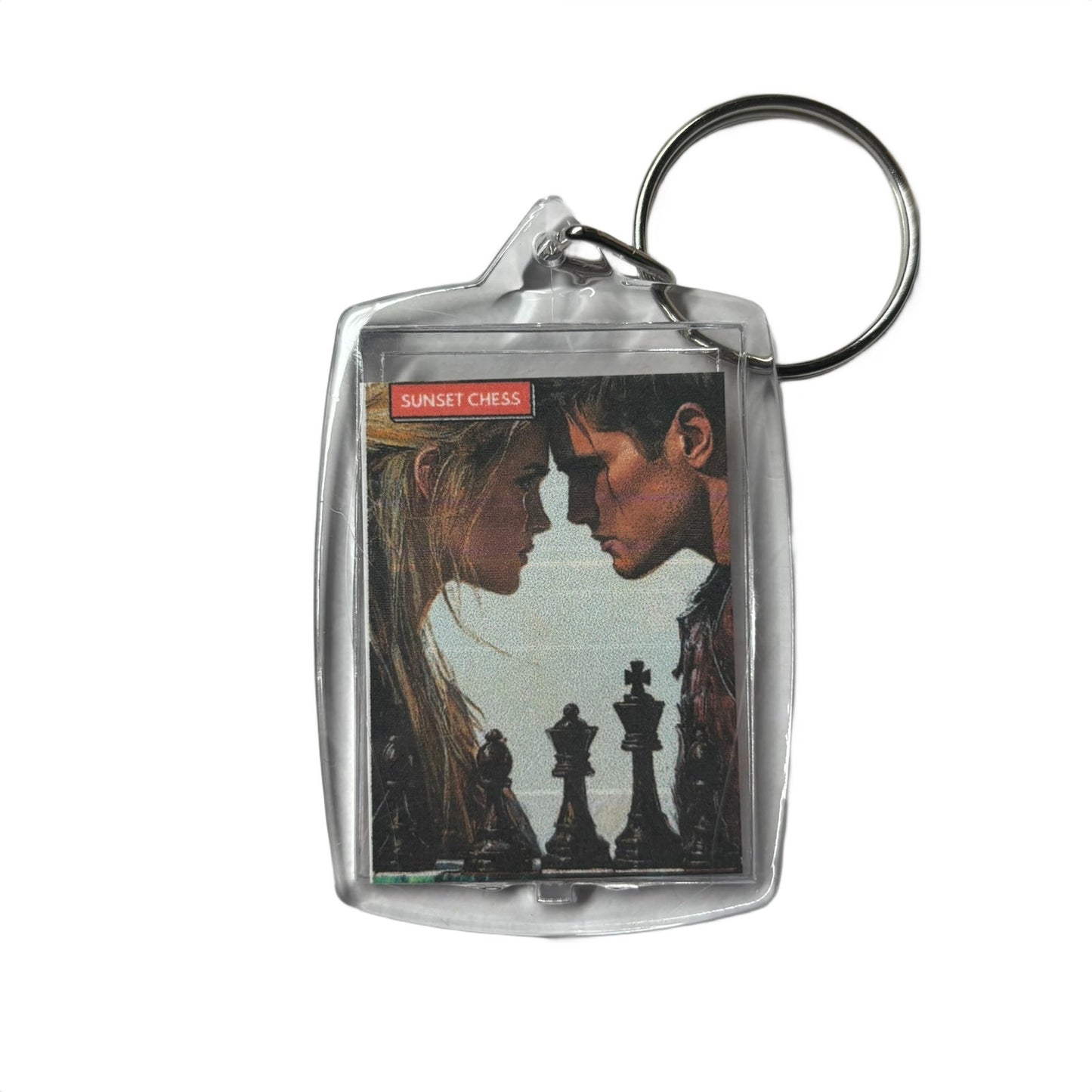 Intense Games - Chess  Photo Keychain