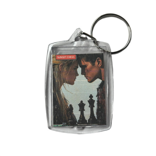 Intense Games - Chess  Photo Keychain