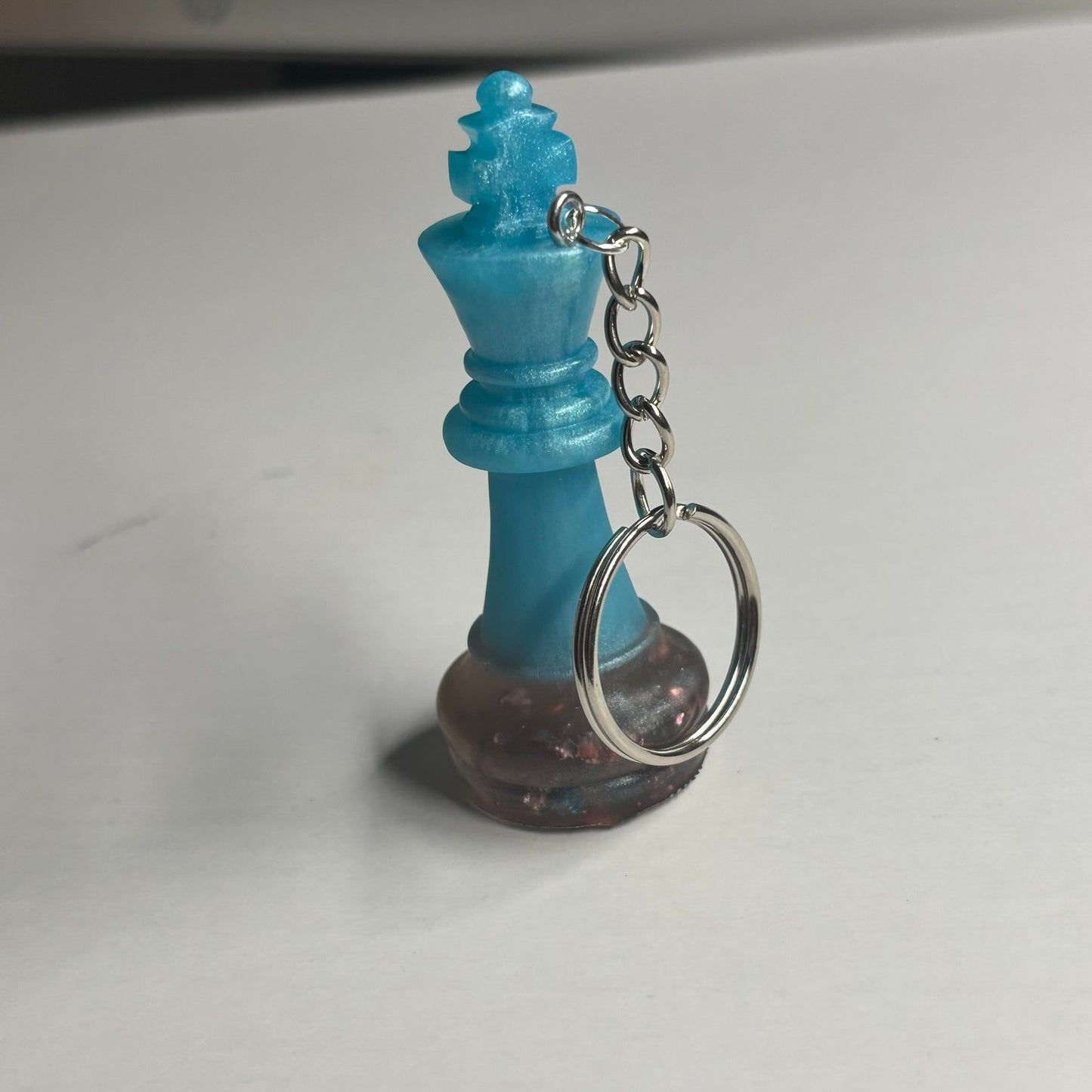 Blue Mixed King - Handmade Resin Keychain