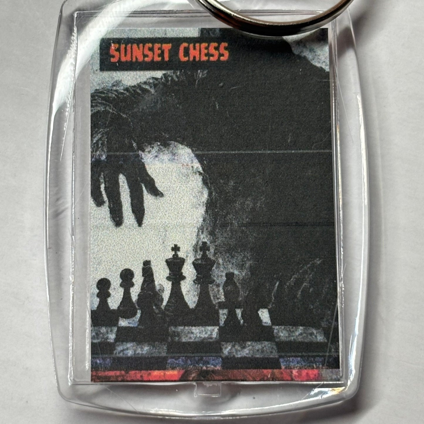 Shadows Touch - Chess  Photo Keychain