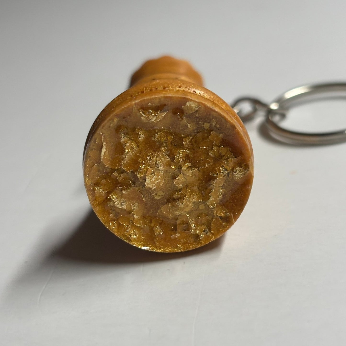 The Golden Queen - Handmade Resin Keychain