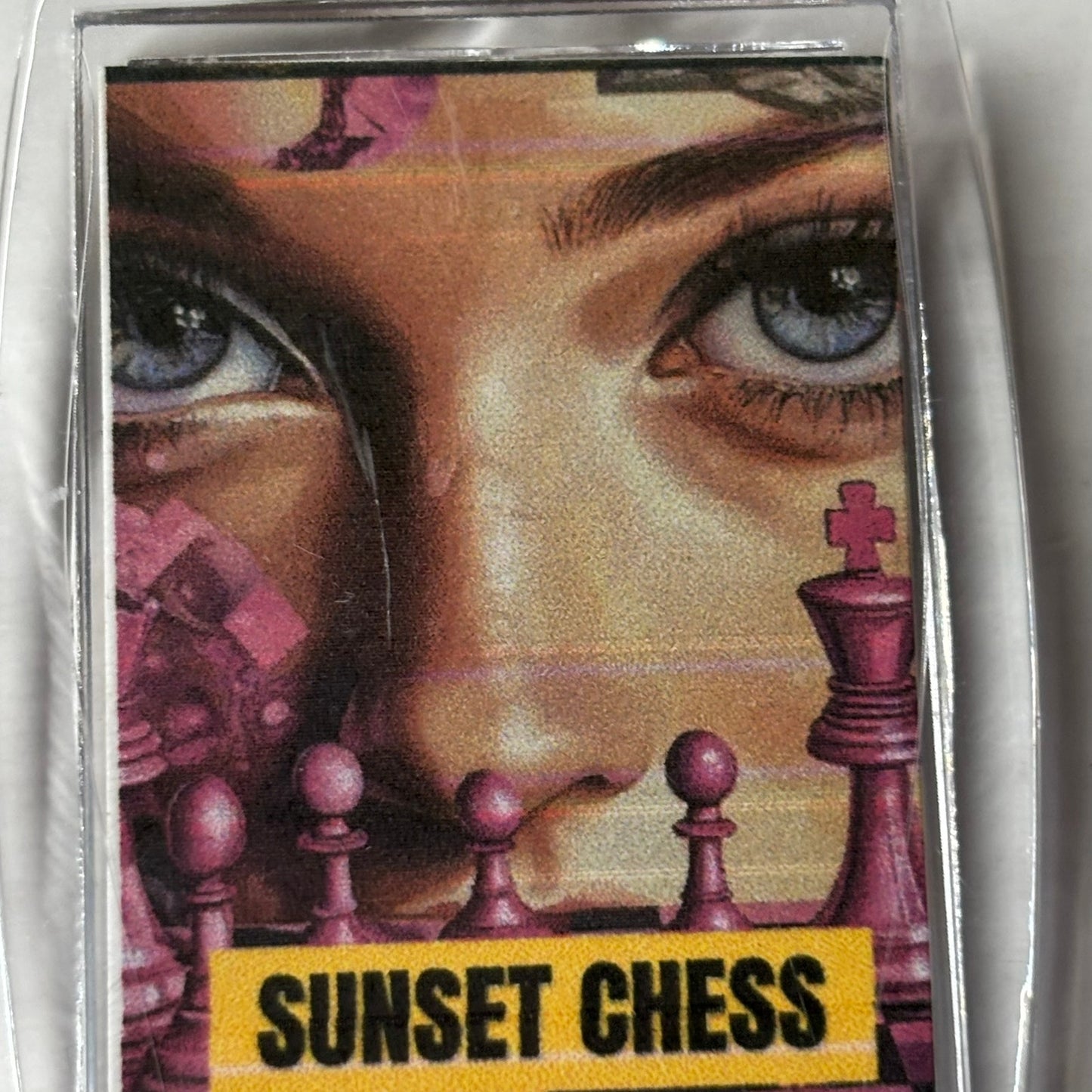 Close Up - Chess  Photo Keychain