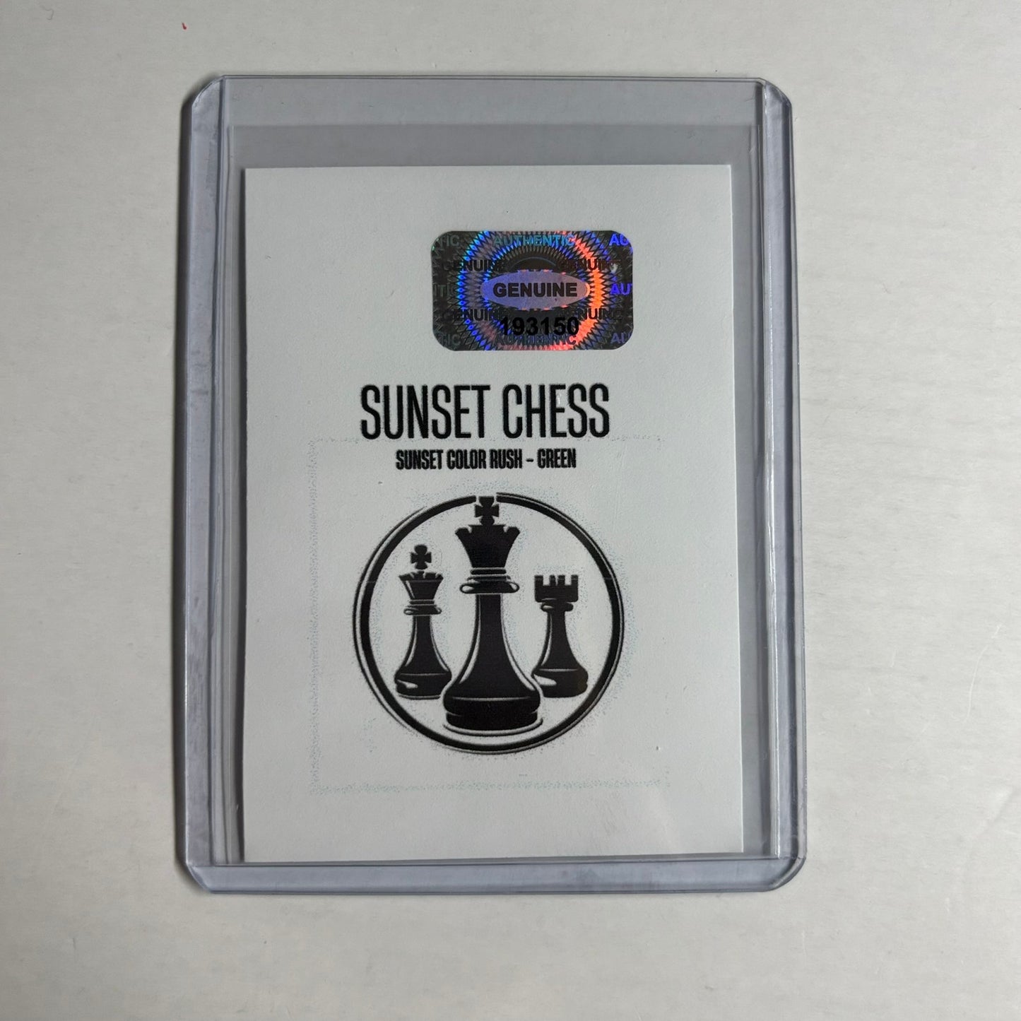 Green Collection - Trading Card