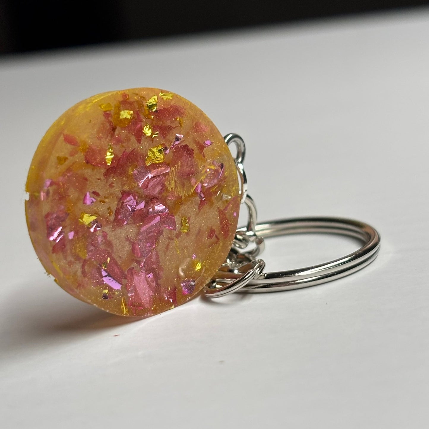 Pawns Yellow Royal - Handmade Resin Keychain