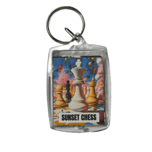 Splash Springs - Chess  Photo Keychain