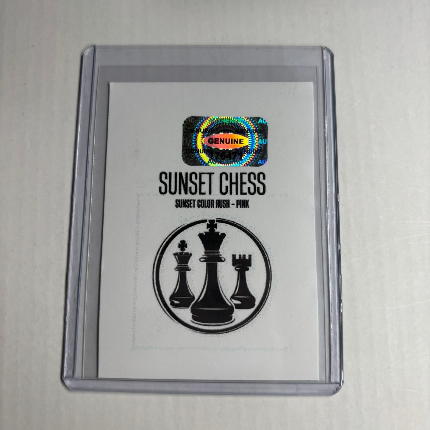 The Pink Collection Card