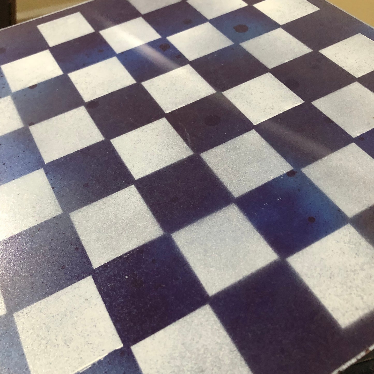 Dark Purple - Painted Chess Set