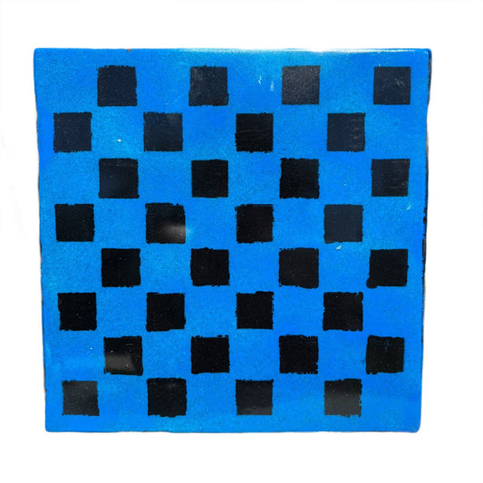 Ocean Blue - Resin Coated Chess Board