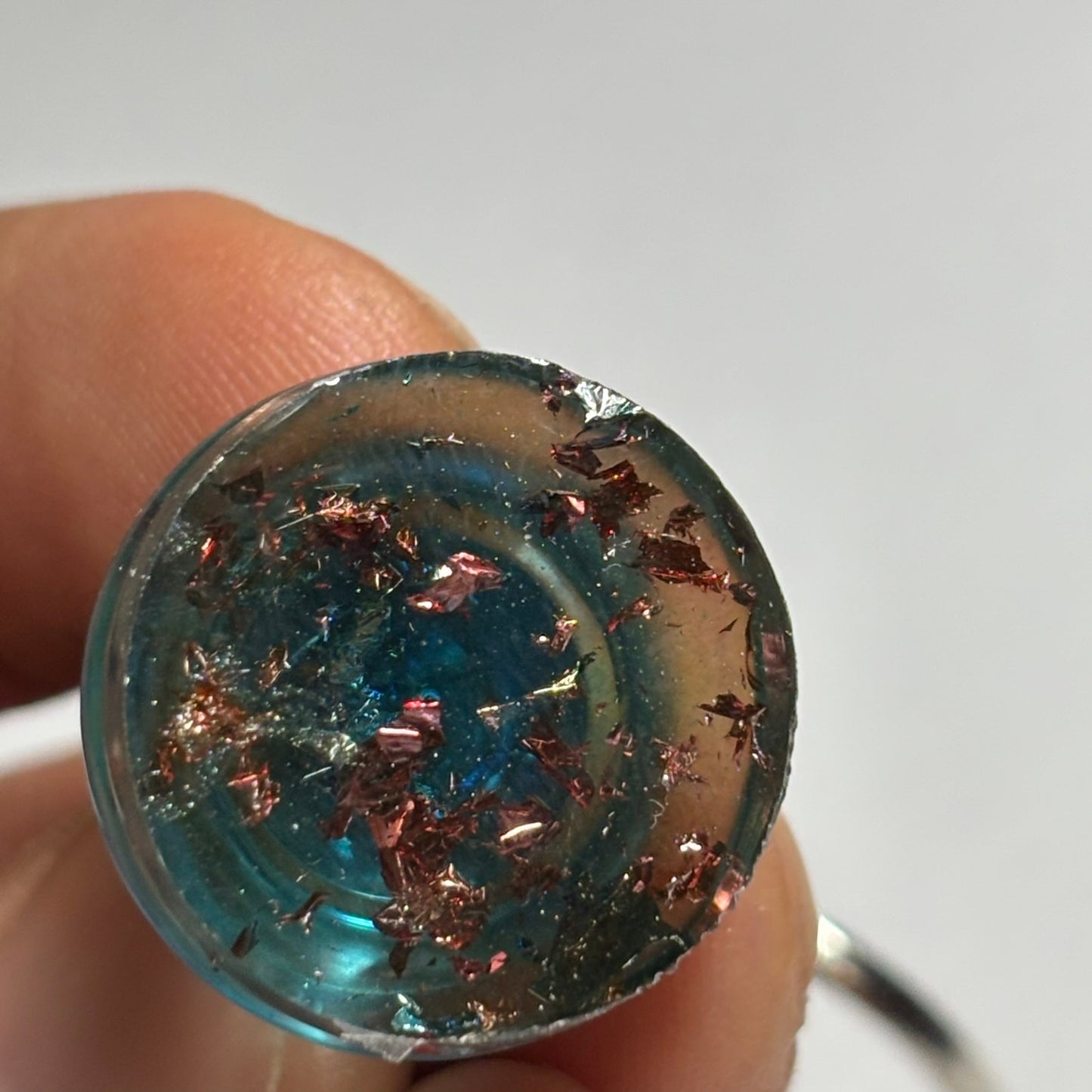 Beautiful Blue Pawn - Handmade Resin Keychain