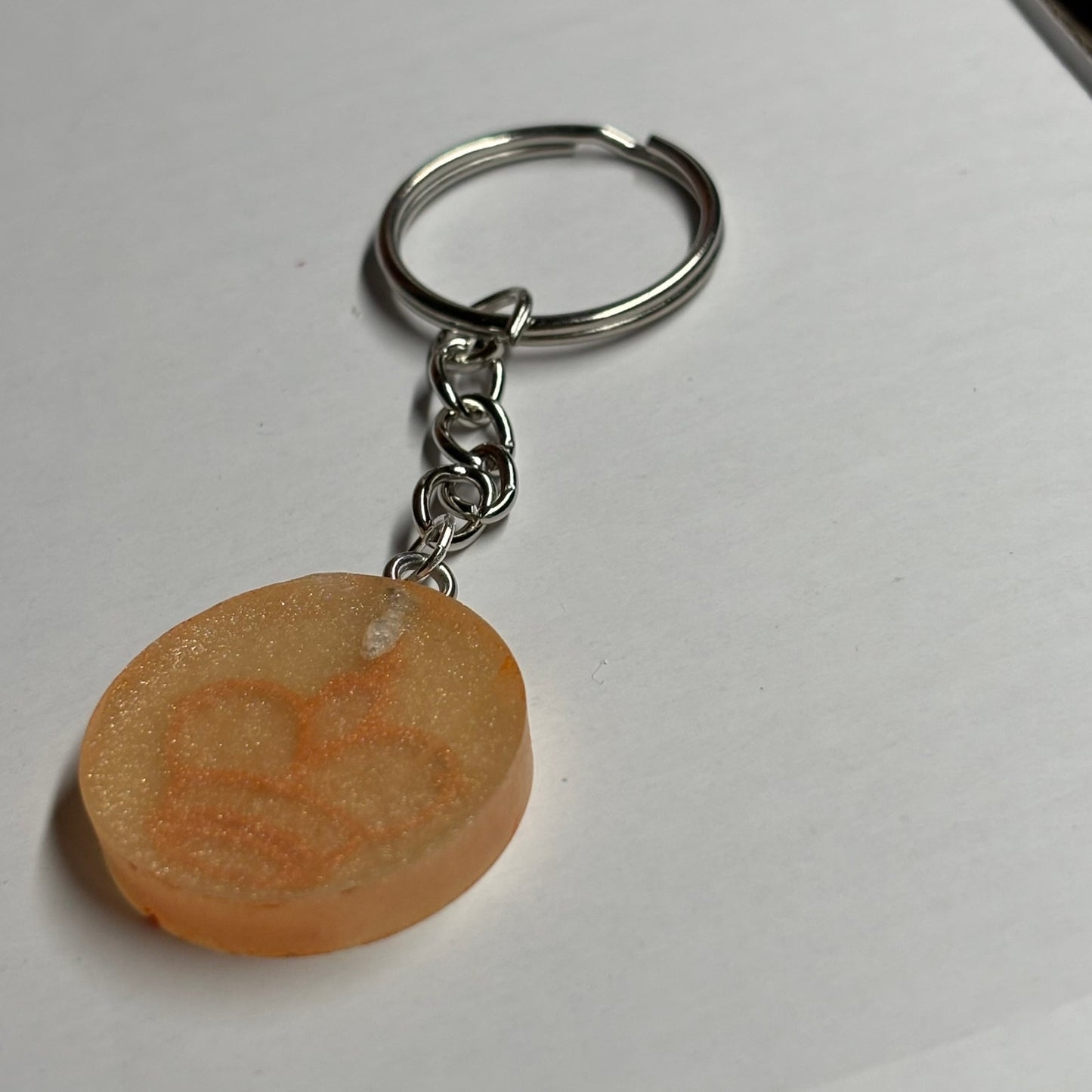 Shinning Orange King - Handmade Resin Keychain