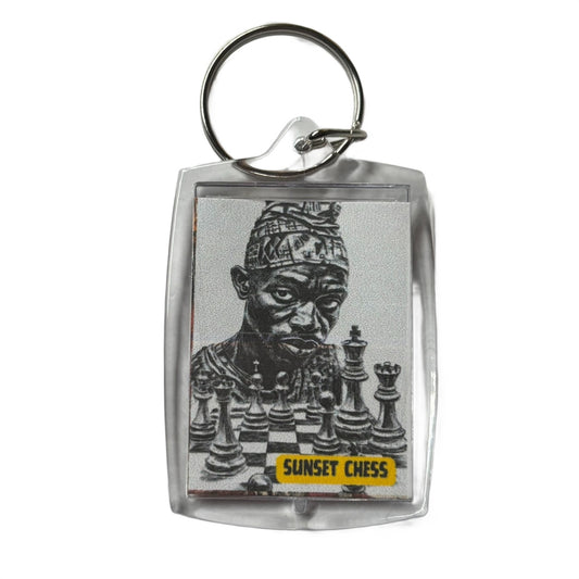 Simple Man - Chess  Photo Keychain